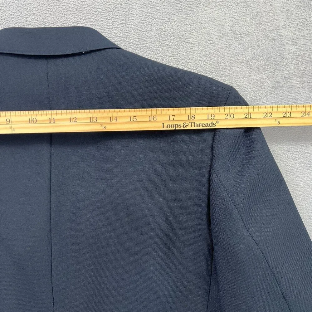 Vtg. Levi's Action Suit STA-PREST‎ Mens 42L Blue Gray Button Sport Coat Jacket